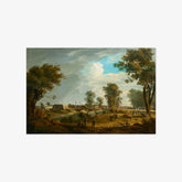 Scene from the Napoleonic Wars: Bridge in the Lobau with French Infantry by Joseph Rebell - thumbnail_0_nf_673c953f5e0c5e198f5ec570